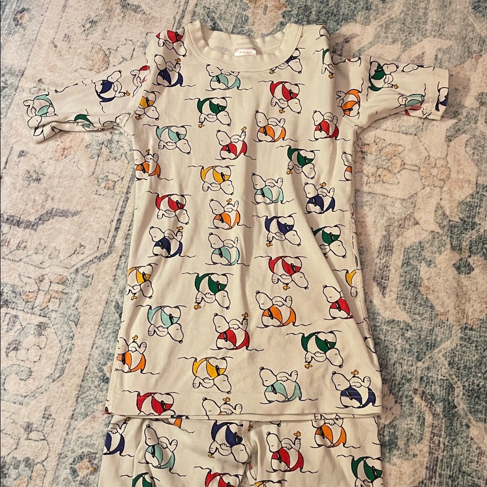 Hanna Andersson size 10 Snoopy short Johns